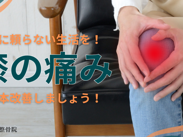 ＼膝の痛みを根本改善／