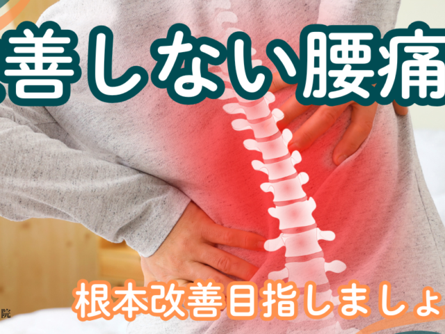 ＼繰り返す腰痛の原因は！？／